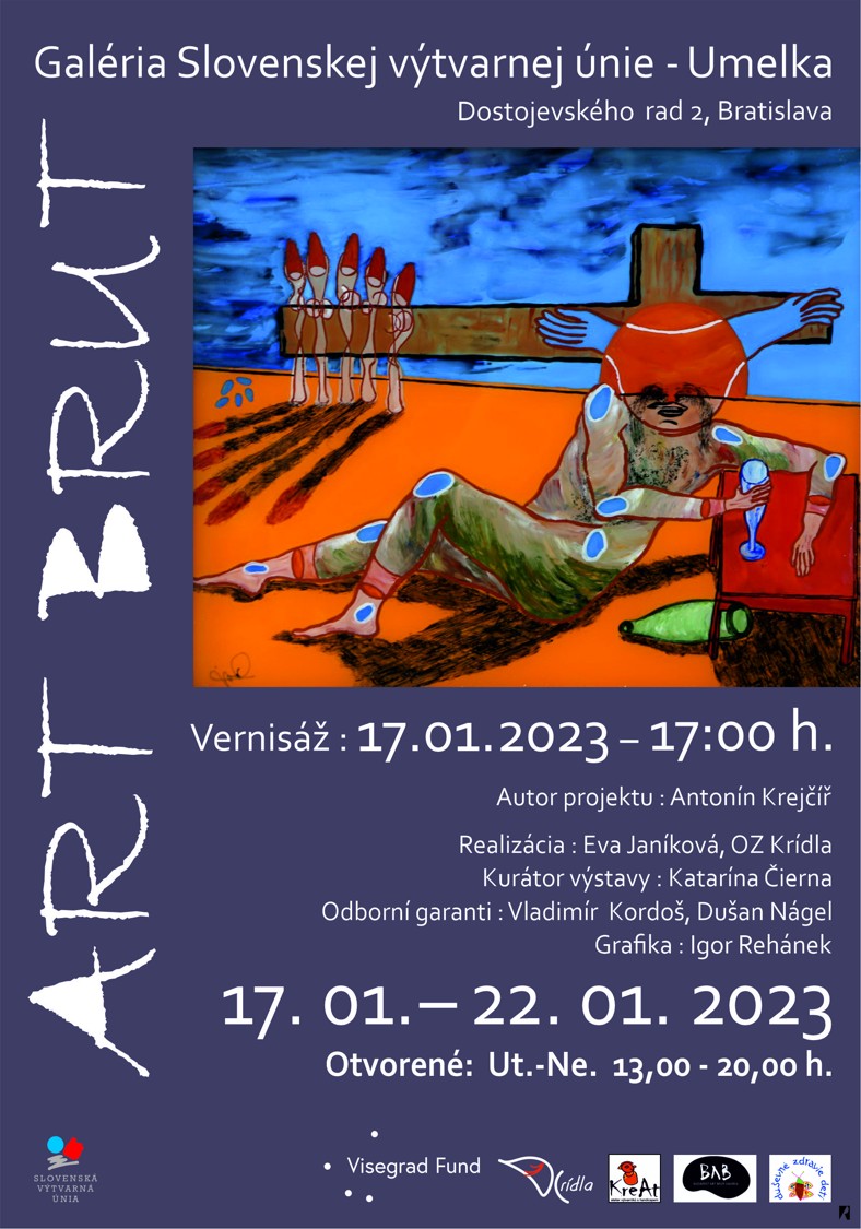 Výstava v galerii Umelka, Bratislava 2023 - plakát
