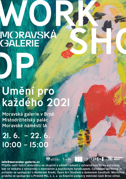 Workshop v MG 2021, plakát